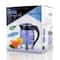 MegaChef 1.8L Glass Body & Stainless Steel Electric Tea Kettle